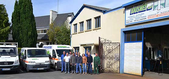 Equipe entreprise Baisnée