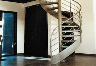 Escalier en fer forgé