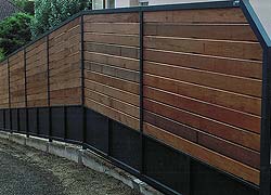 Clôture en fer forgé