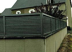 Clôture en fer forgé