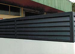 Clôture en fer forgé