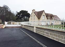 Clôture en fer forgé