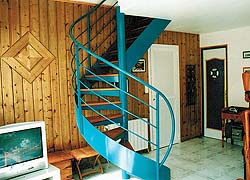 Escalier en fer forgé