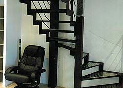 Escalier en fer forgé