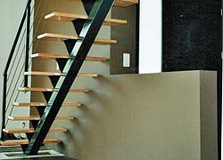 Escalier en fer forgé