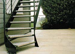 Escalier en fer forgé