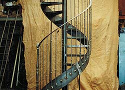 Escalier en fer forgé