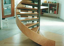 Escalier en fer forgé