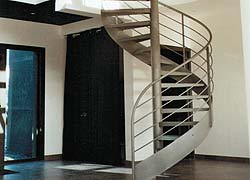 Escalier en fer forgé