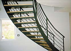 Escalier en fer forgé