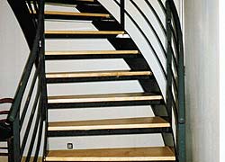 Escalier en fer forgé