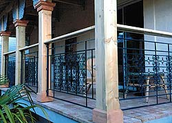 Garde coprs en fer forgé