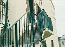 Garde coprs en fer forgé