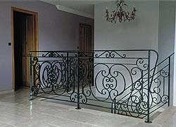 Garde coprs en fer forgé