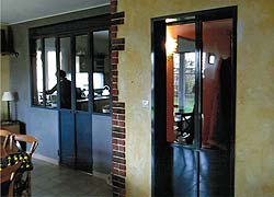 Verriere en fer forgé