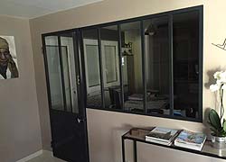 Verriere en fer forgé