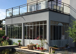 Verriere en fer forgé