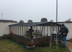 Verriere en fer forgé